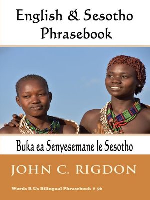 cover image of English & Sesotho Phrasebook